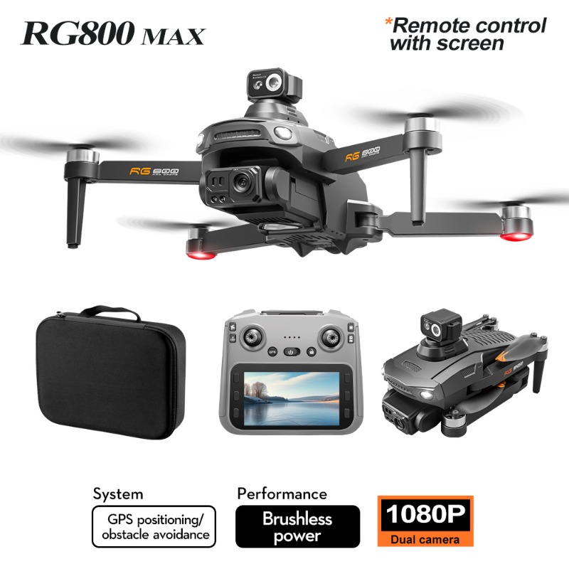 NEW RG800 MAX Drone 1080P HD C - огляд і ціна Drone Gimbal Brushless