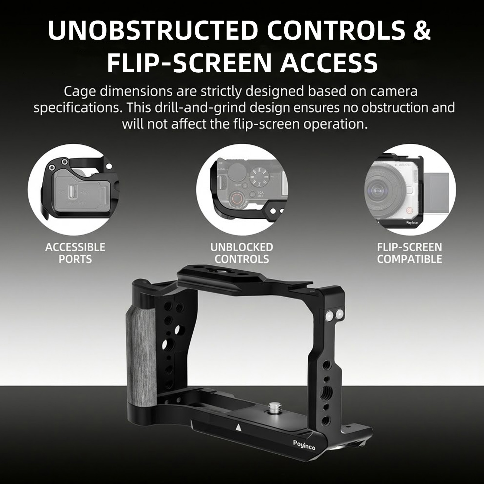 Aluminum Alloy Camera Cage for - огляд і ціна Canon Camera Eos R50
